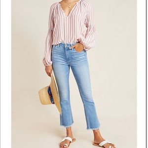 Paige Denim- Colette cropped flare, 27, worn once!